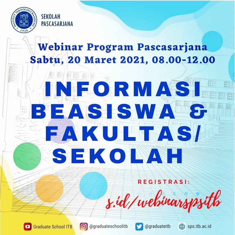 Webinar Beasiswa dan Informasi Fakultas / Sekolah Pascasarjana